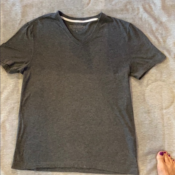 Men’s short sleeve grey T-shirt - Picture 3 of 3